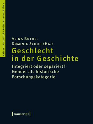 cover image of Geschlecht in der Geschichte